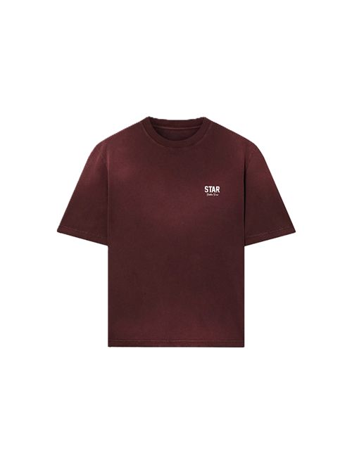 Relaxed fit t-shirt bordeaux ( windsor wine) Golden Goose | GUP01873.P002420.40233WINDSOR WINE